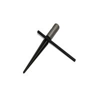 Guitar Bridge Pin Hole Handheld Reamer Tools T-Shaped Steel Handle Tapered 6 Fluted Chamfer Reaming Woodworker Drill (Color : 01)