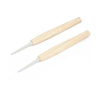 Guitar Bridge Pin Hole Slotting Saw Set 0.7mm and 1.3mm Files for Instrument Repairing Tool Kit