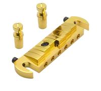 Guitar Bridge, Professional Retro Part, Stable Tone Support, Easy Mount Hardware, Instrument Accessory for Studio, Stage, Practice Performance, School Use, 3.98x0.93x0.51 Inches