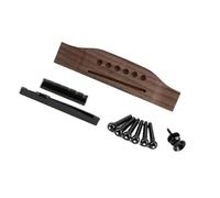 Guitar Bridge R7UE Rosewood Six String Acoustic Guitar Bridge Replacement Improve Sound Quality