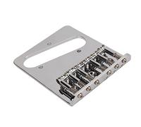 guitar bridge saddle L Shape Guitar Bridge Replacement 6 Saddle Fixing String Pull Plate for TL Electric Guitar guitar bridge saddle