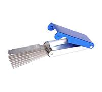 Guitar Bridge Saddle Nut Files,13 Different Size Stainless Steel Files for Electric Acoustic Guitar Ukulele Bass Guitar Banjo Mandolin