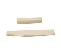Guitar Bridge Saddles With Nut Acoustic Guitar Accessories Steel Texture For Right Handed 6 String Instruments Handmade Saddles For Folk