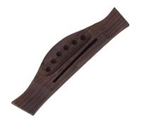 Guitar Bridge Set 6 String Rosewood Acoustic Guitar Bridge Straight Bending Holes(Bending)