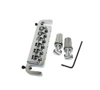 Guitar Bridge Set Suitable For LP Electric Guitar With Code Bridge(Silver)