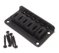 Guitar bridge six string top loading hardtail in black Strat 10.5mm spacing