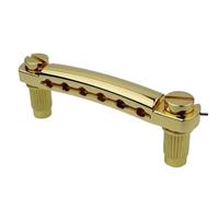 Guitar Bridge Stop Bar Tailpiece With Anchors And Studs For LP SG Guitars(Gold)