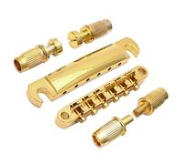 Guitar Bridge Upper And Lower Bridge Tailpieces Are Suitable For LP EPI SG Electric Guitars(Gold)