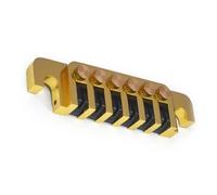 Guitar Bridge Vintage Guitar Bridge Tail Plate with Studs and Pads for LP Les Paul Six String Electric Guitar