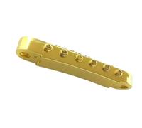 Guitar Bridge Wraparound design adjustable pitch alloy roller bridge gold suitable for LP six string guitar