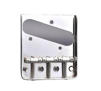 Guitar Bridges And Saddles 1 Set Nickel Vintage Fixed Bridge For TL 6 String Electric Guitar(Style B)