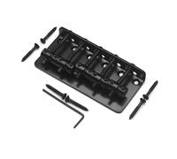 Guitar Bridges And Saddles 5 String Bass String Board Board Bridge String Distance 16MM(Black)