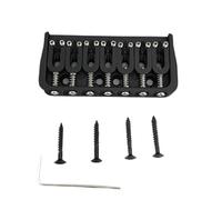 Guitar Bridges And Saddles 7 Strings Fixed Bridge Guitar Accessories Black(Black)