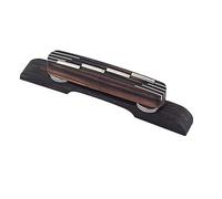 Guitar Bridges And Saddles Durable Rosewood Bridge For Mandolin Bass Guitar Adjustable(Rosewood)