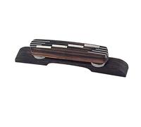 Guitar Bridges And Saddles Durable Rosewood Ebony Guitar Mandolin Bridge Adjustable(Rosewood)
