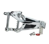 Guitar Bridges And Saddles Electric Guitar Bridge Pull Plate VibratoLarge Shaker Lever Chrome Gold(Chrome)