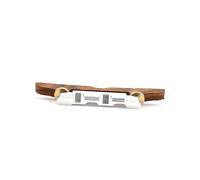 Guitar Bridges And Saddles Silver Bridge Rosewood Saddle Metal Serrate Guitar Bridge For Bass Guitar Parts