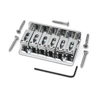 Guitar Bridges And Saddles The String Is Passed Through The Fixed Bridge Wire Plate And Is Suitable For LP Electric Guitars(Silver)