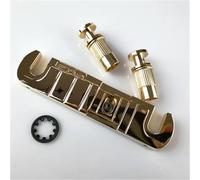 Guitar Bridges And Saddles Wraparound Bridge Tailpiece For LP Electric Guitar(Gold)