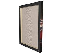 Guitar British Flag Printed Wooden Framed Canvas Wall Art 30x45 CM, Modern Canvas Print Picture, Elegant Home Office Hotel Decor