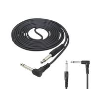 Guitar Cable - 10ft Heavy Duty Flexible Audio Line, Strong Build, 6.35mm Plug for Speaker Studio Recording | Professional Guitar Signal Cable Sound Clarity for Instrument, Stage Use, Drum, Accessory