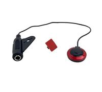 Guitar Cable Sticker Guitar Ukulele Instruments Accessory Piezo Contacts Microphone Pickup Transducer With 6.35mm Socket