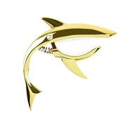 Guitar Capo - 13x8.5cm Shark Capo, thoughtful gift | Fluent chord transitions | Lightweight metal shark shaped guitar cappo for guitars Ukulele Banjo Bass Fast chord progression