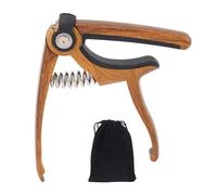 Guitar Capo, 4 in 1 Acoustic Guitar Capo Professional Zinc Alloy Guitar Trigger Capo for Bass Banjos Mandolins