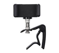 Guitar capo Aluminum Alloy Guitar Tuning Clamp Capo with Phone Holder For Ukulele Teaching Video Recording