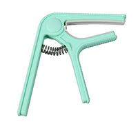Guitar Capo, Clip Clamp with Non Slip Point Universal Great Protection Ukulele Electric Guitar Capo for Acoustic Electric Guitars Bass Mandolin Ukulele (Cyan)