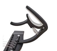 Guitar Capo Clip - Portable Spring Action Grabber for Acoustic, Electric and Classical Guitars | Quick Release Control Clamp for Seamless Key Changes | Durable, Lightweight