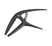 Guitar Capo Ergonomic Quick Change Clamp for Various Instruments (Black)