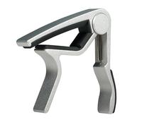 Guitar Capo Folk Guitar Pitch Clip Ukulele Metal Pitch Clip Guitar Clip for Acoustic and Electric Guitars(Silver)