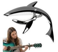 Guitar Capo for 6 String Acoustic and Electric Guitar, Shark Capo Clamp