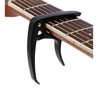 Guitar Capo For Acoustic And Electric Guitar Quickly Change Clamp Soft Silicon Padding Guitar Capo Zinc Alloy Black Capo-Trigger Capo