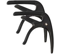 Guitar Capo for Acoustic and Electric Guitars 2 Packs Capo guitar accessories with 5 Picks (Black-Black)