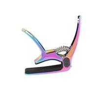 Guitar Capo for Acoustic and Electric Guitars, 3 in 1 Metal Capo Tone Adjustment Tool with Pick Holder for String Instruments (Color)