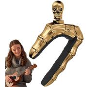 Guitar Capo For Acoustic,Capo For Acoustic Guitar - Guitar Accessories Skull Guitar Capo | Guitar Tools, Guitar Clip for Kids and Adults, Family, Friends, Home