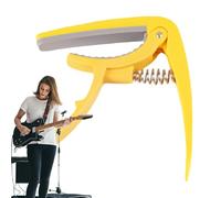 Guitar Capo for Acoustic - Guitar Teaching Practice Aid | Convenient Adjustable Trainer Clamp for School Lesson Practice Beginner Player Friends Students