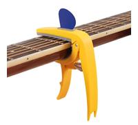 Guitar Capo for Acoustic | Guitar Teaching Practice Aid | Convenient Trainer Adjustable Clamp for Beginner Player Friends Students School Lesson Practice