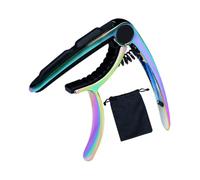 Guitar Capo for Acoustic, Metal Clamp for Banjo, Multi-Function Portable Guitar Capo for Stage Performance, Live Concert, Practice, Learning, Recording