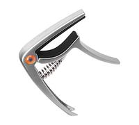 Guitar Capo Guitar Capo Clamp with Bridge Pin Puller for Acoustic Electric Guitars for Acoustic and Electric Guitars(Silver)