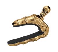 Guitar Capo, Guitar Clip Quick-Change Capo Clamp, Capo Electric Guitar, Capo Guitar Metal Wood, Skull Finger Shape Guitar Capo Compatible With Multiple Instruments For Guitars Ukulele Mandolin Banjo