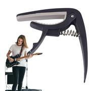 Guitar Capo, Guitar Learning Aid Tool | Practical Adjustable Trainer Clamp for Teaching Exercise Beginners Students | For Beginners Friends Students Teaching School Practice
