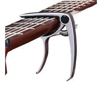 Guitar Capo Metal Guitar Capo Aluminum Alloy Tuner Clamp Professional Key Trigger for Acoustic Electric Musical Instruments(Sliver)