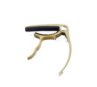 Guitar capo Metal Guitar Capo Zinc Alloy folk Tuner Clamp Professional Key Trigger For Acoustic Musical Instruments accessories(Gold)