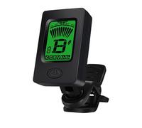 Guitar Capo Metronome Rotatable Musical Instrument Tuner Clip On Digital Electric With LCD Display Clip On Tuner