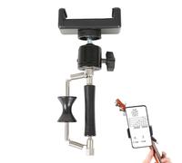 Guitar Capo Mount - Smartphone Holder Tool for Musicians | Metal with Adjustable Grip, Acoustic Instrument Accessory, Handy Broadcast Supply, Practical Teaching Recording Aid