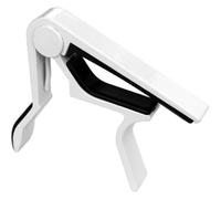 Guitar Capo Polished Reusable Replacement Alloy Capo for Electric/Acoustic/Folk/Classic Guitar, Bass, Ukelele, White Acoustic Accessories