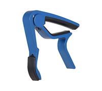 Guitar Capo Quick Change Guitar Capo Clamp Single-handed for Acoustic Folk Guitar Bass Ukulele for Acoustic and Electric Guitars(Blue)